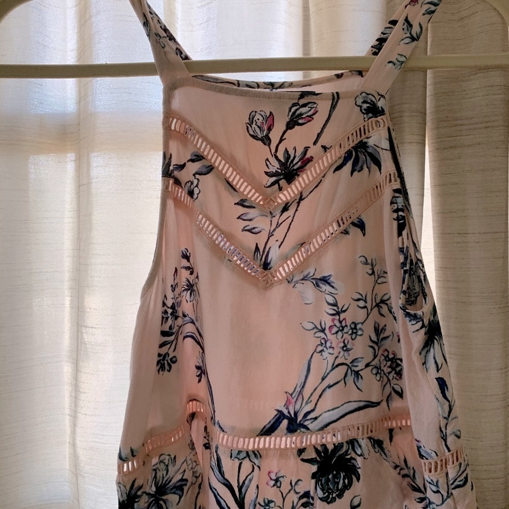 Floral printed crop top